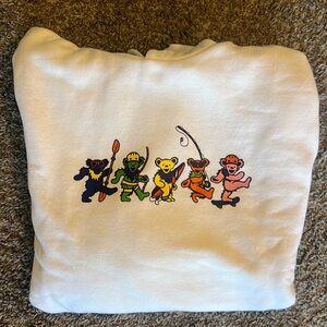 Grateful Dead Summer Dancing Bears Hoodie